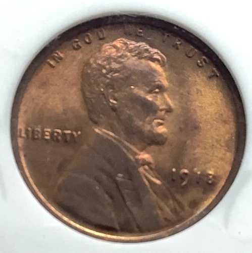 1918 リンカーン セント NGC MS65 RB - 素晴らしいコインです!