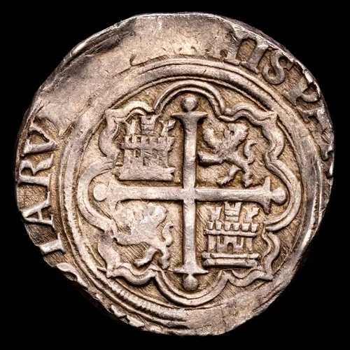 フェリペ 2 世 2 レアル (6,83g) (1572-89) メキシコ AU58|WORLD RESOURCE【QUEEN店】