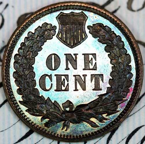 1881年製 カメオ 新品++ ジェムプルーフ インディアンヘッド ペニー DC220 マシューズ・ホードより|WORLD RESOURCE【QUEEN店】