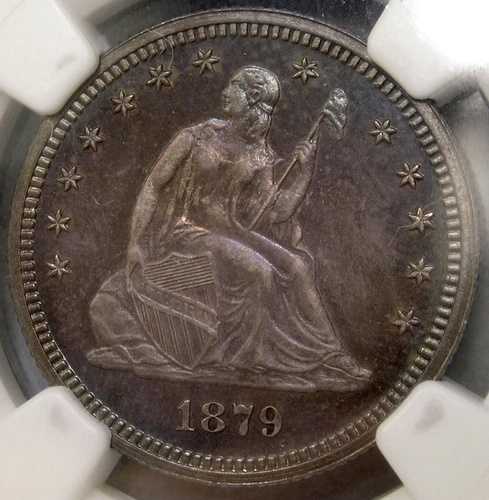 1879年 リバティ座像 極めて希少 1100枚のみ製造 NGCプルーフ 65 PQ GEM+
