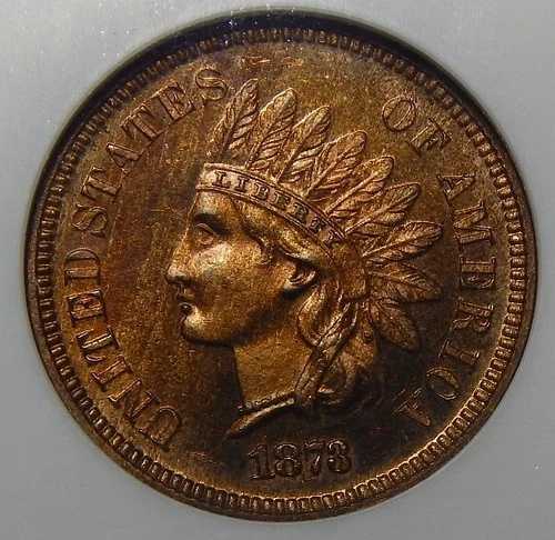 1873 NGC PF66RB インディアンヘッド セント