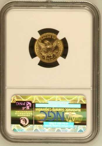 1888 NGC MS64 2.50ドル ゴールド クォーターイーグル 397,485円