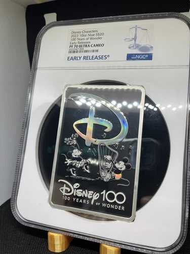 2023年 ニウエ ディズニー 100周年記念 驚異の10オンス シルバー NGC PF70 早期リリース Pop 2 397,485円