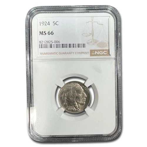 1924年 バッファローニッケル MS-66 NGC