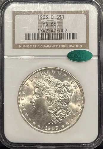 1903-O モルガン・ダラー NGC MS66 CAC
