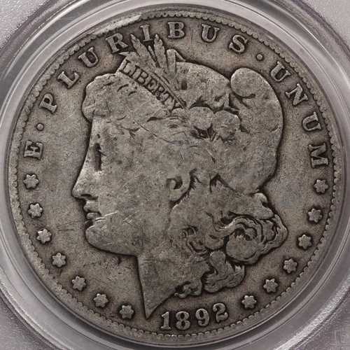1892-S モルガン・ダラー PCGS VG-10