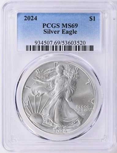 2024 シルバーイーグル PCGS MS69