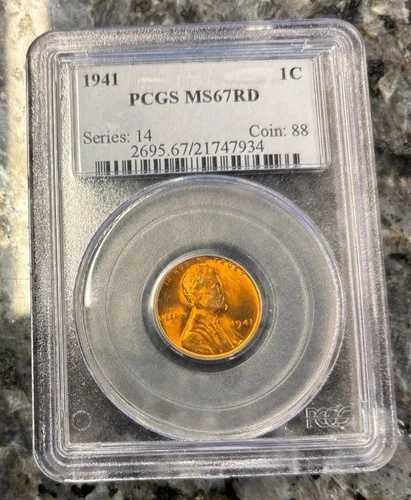 1941 PCGS MS67RD 1C シリーズ 14 - 販売中!!