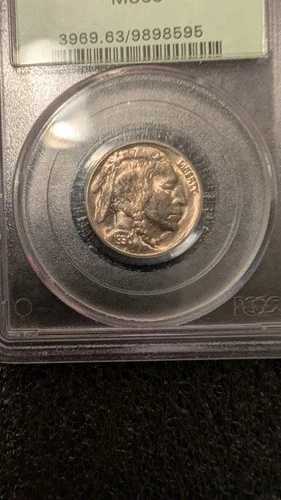 1930-P 5C バッファローニッケル PCGS MS63