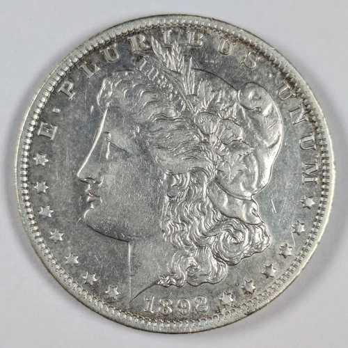 1892 O モルガン銀貨 XF