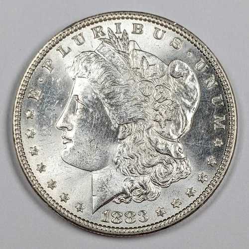 1883年 モルガン銀貨 UNC