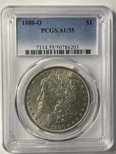 1880 O PCGS AU 55 モルガン銀貨