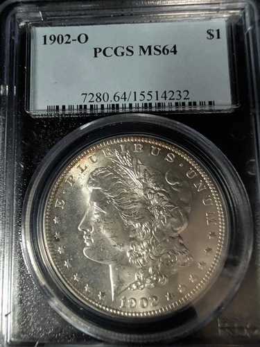 1902-O モーガン シルバードル 1ドル PCGS MS64 - 15514232