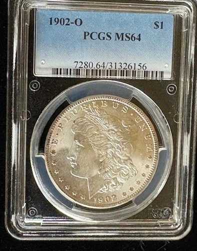 1902年 モルガン銀貨 PCGS MS64