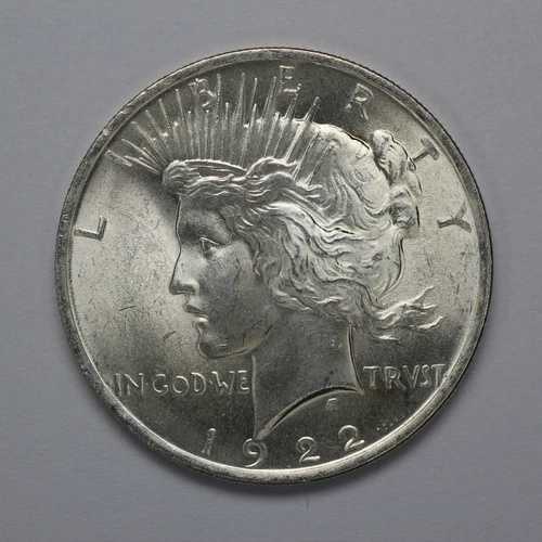 1922年 ピースシルバーダラー UNC