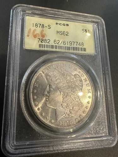 1878年-S $1モーガンシルバードル-