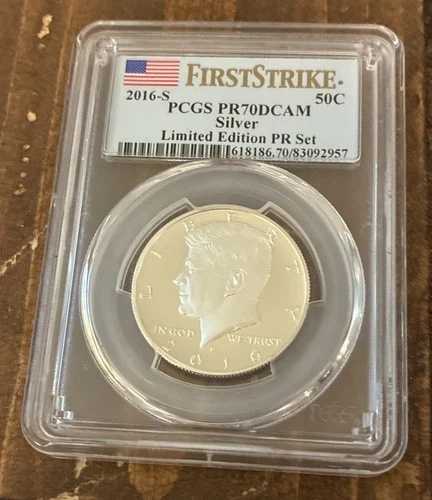 2016-S 50セント ケネディ銀貨 ハーフダラー PCGS PR70 DCAM 限定版 PRセット