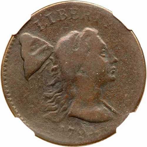 1794 S-18b R-4 NGC F 詳細 リバティキャップ ラージセントコイン 1セント