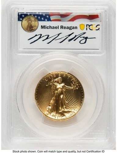2009 G$20 ウルトラハイレリーフ レーガン レガシーシリーズ マイケル・レーガン PCGS MS70