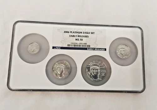 2006年 プラチナイーグルセット 早期リリース NGC MS 70 #W4587｜WORLD RESOURCE【QUEEN店】