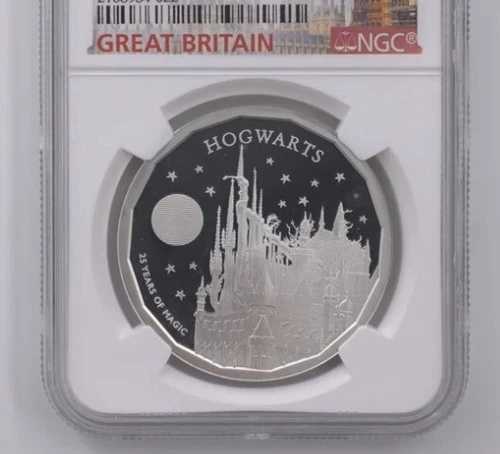 2023 NGC PF68 UCAM ハリー・ポッター ホグワーツ 2ポンド コイン 送料無料! 556,160円