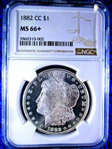 1882cc モーガン・ダラー NGC Ms66+ 超レア VSS/VAM 5 ディープカメオルック PL NGC PQ+