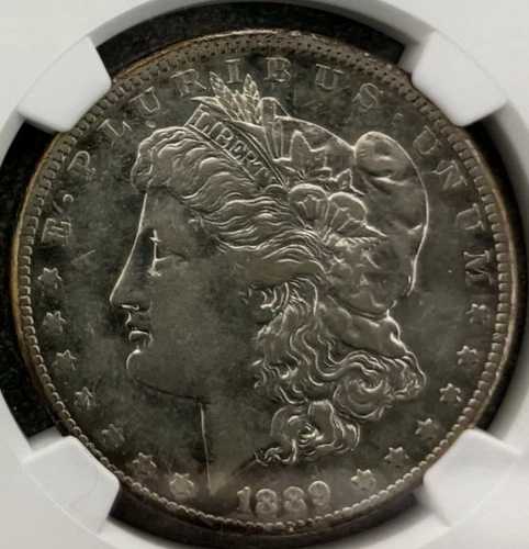 1889 CC モルガン銀貨 - NGC XF40 - #SD1