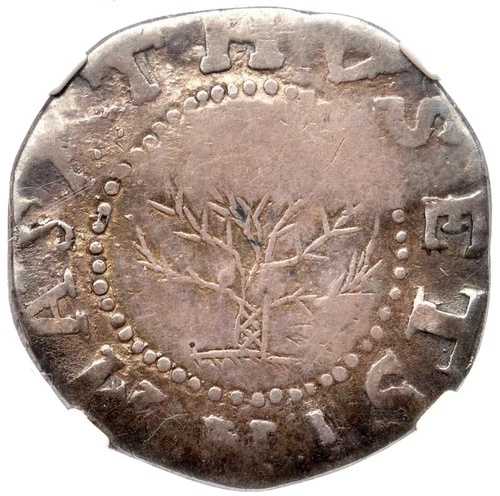 1652 Noe-7 R-6 NGC VF 25 IN BOT マサチューセッツオークツリーシリングコロニアルコイン