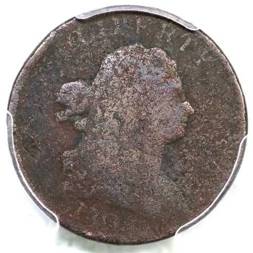 1802/0 C-1 R-6 PCGS P/FR 詳細 ドレープバスト ハーフセントコイン 1/2c|WORLD RESOURCE【QUEEN店】