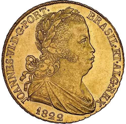 ポルトガル - 1822 ジョアン 6 世 6400 Reis \