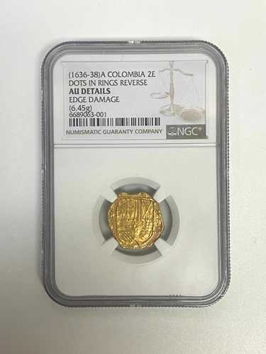 (1636-38)A コロンビア 2 エスクード NGC 詳細 790,240円