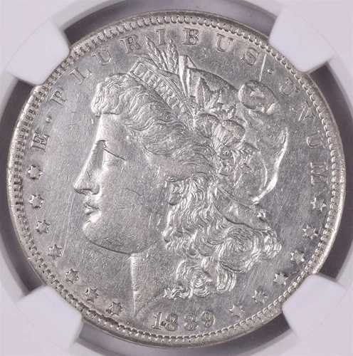 1889-CC モルガン銀貨 - NGC XF 詳細