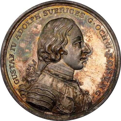 1797年製 スウェーデン製 シルバー ヒルデブランド-15 ティメルマンス社製 NGC認定 MS64