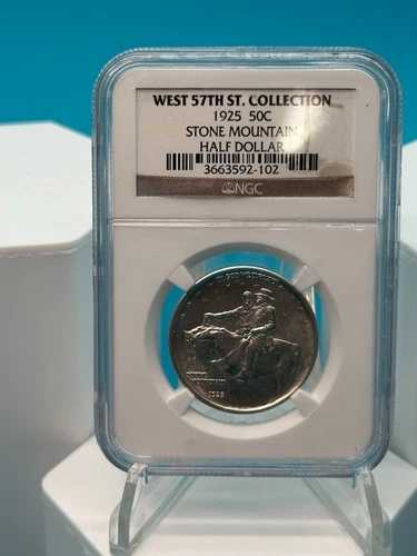 1925年 50セントストーンマウンテン記念ウエスト 57th Stコレクション私が見た中で最高-