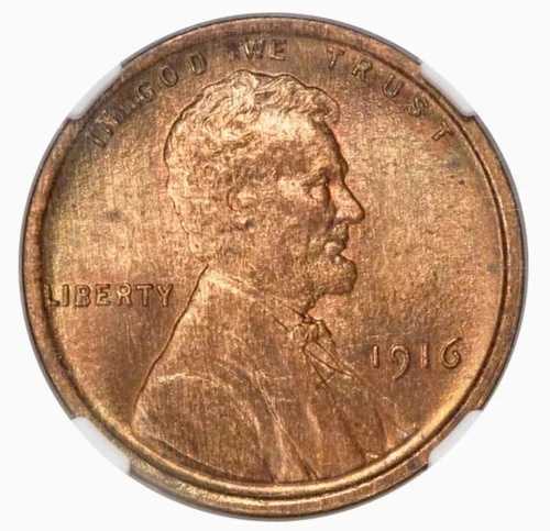 1916 NGC PR66 発行枚数 600枚 ? $7,300 NGC PG! ? マットプルーフ 1セント ? リンカーン・ウィート・セント|WORLD RESOURCE【QUEEN店】
