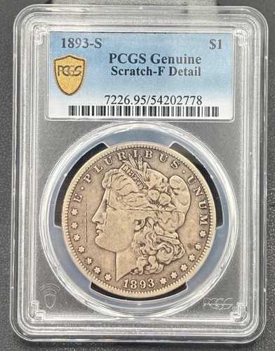 1893年 S モルガン銀貨 PCGS 良品、シリーズのキー日付｜WORLD RESOURCE【QUEEN店】
