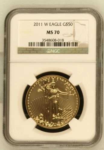 2011-W $50 NGC MS70 イーグル 25周年記念 アメリカンゴールドイーグル (AGE) 金貨｜WORLD RESOURCE【QUEEN店】