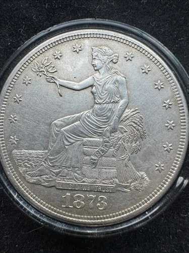 1873-CC 1ドル貿易ドル - 希少なキーデート - 信じられないほどの未流通の詳細｜WORLD RESOURCE【QUEEN店】