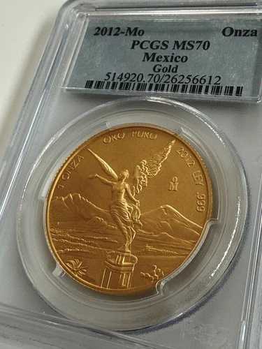 メキシコ - 2012 - リベルタッド - 1オンス金貨 - PCGS MS70-