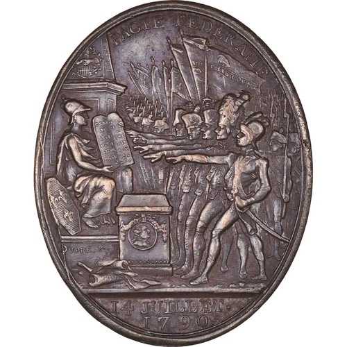 [#1150474] フランス、連邦協定、憲法、メダル、歴史、1790年、デュプレ