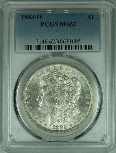 1883-O モルガン銀貨 PCGS MS-62 (34B)|WORLD RESOURCE【QUEEN店】