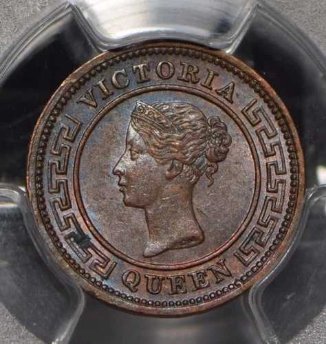 セイロン 1901 1/4セント PCGS MS63BN 鮮やかなブルートーン PC0798 同梱配送|WORLD RESOURCE【QUEEN店】