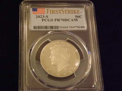 2023-S ハーフダラー ファーストストライク PCGS PR 70|WORLD RESOURCE【QUEEN店】