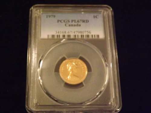 1979 1 C カナダ PCGS PL 67 RD｜WORLD RESOURCE【QUEEN店】