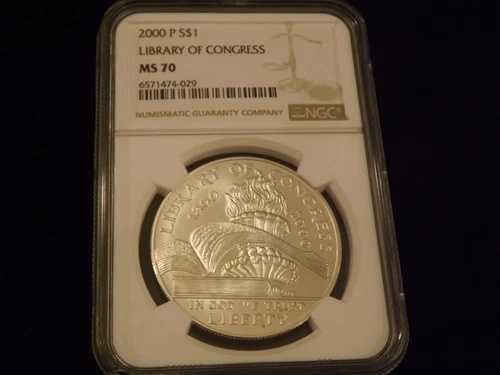 2000-P 米国議会図書館 NGC MS 70