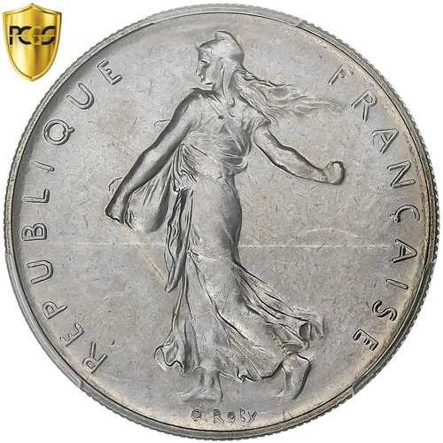 [#1277900] フランス、1フラン、セムーズ、1980、パリ、ニッケル、PCGS、MS65、ガドゥリー:47-