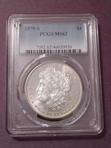 1879年 S モーガン銀貨 PCGS MS62