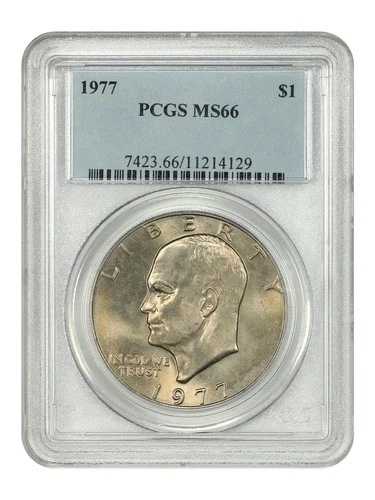 1977年 1ドル PCGS MS66 - アイク・ダラー 42,900円