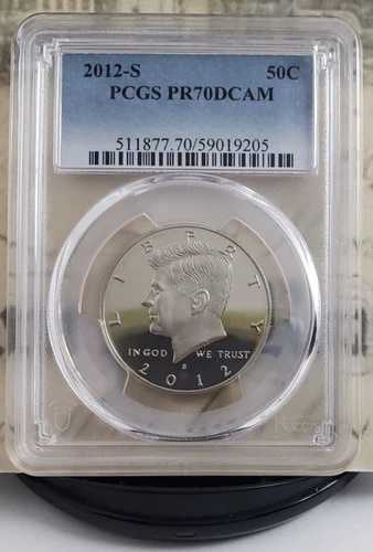 2012-S ケネディ・プルーフ・ハーフダラー - PCGS PR70DCAM - トップグレード！9205