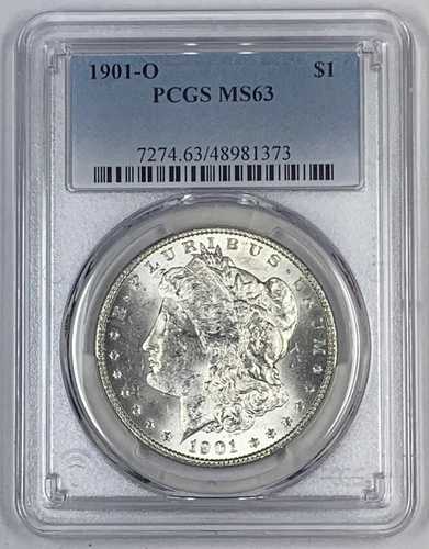 1901-O モルガン銀貨 1ドル硬貨 PCGS MS 63 (6) Q 44,330円
